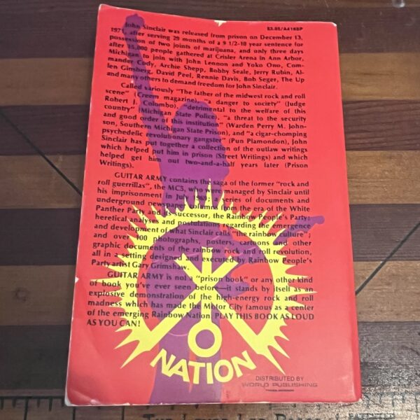 Guitar Army: Street Writings / Prison Writings by John Sinclair - Image 3