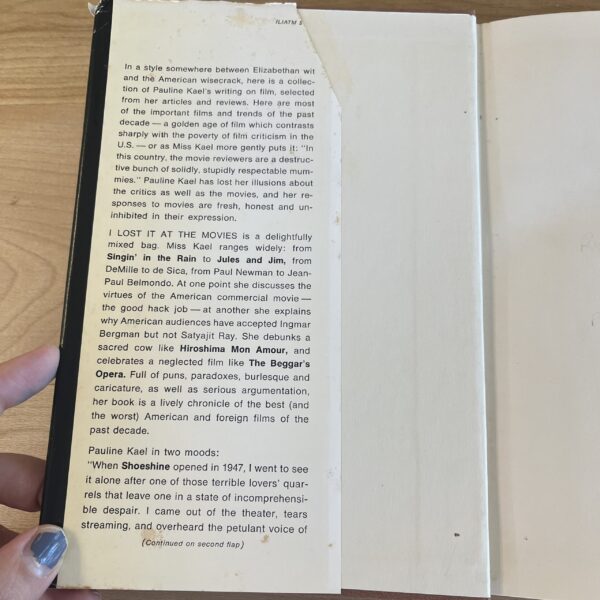 I Lost It at the Movies by Pauline Kael - Image 3