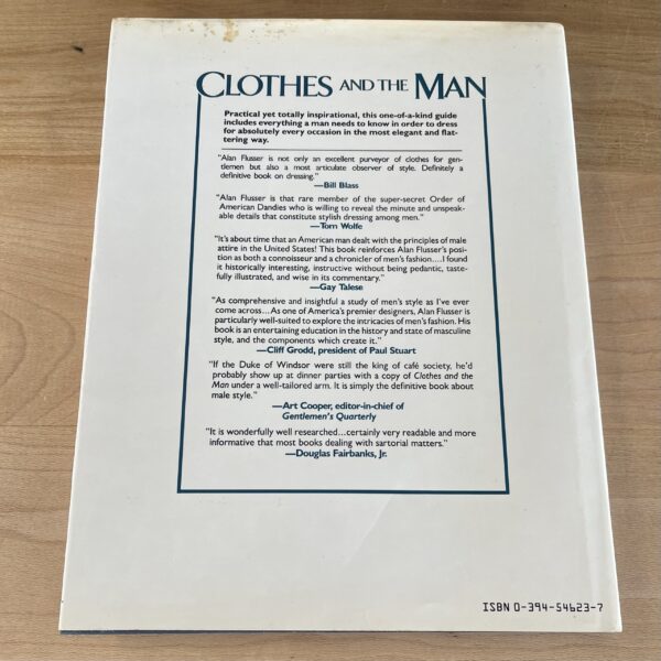 Clothes and the Man by Alan Flusser - Image 3